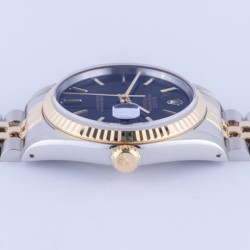 Rolex Oyster Perpetual Datejust Black 16233 1990 (Full Set) 13 rolex-datejust-16233-56