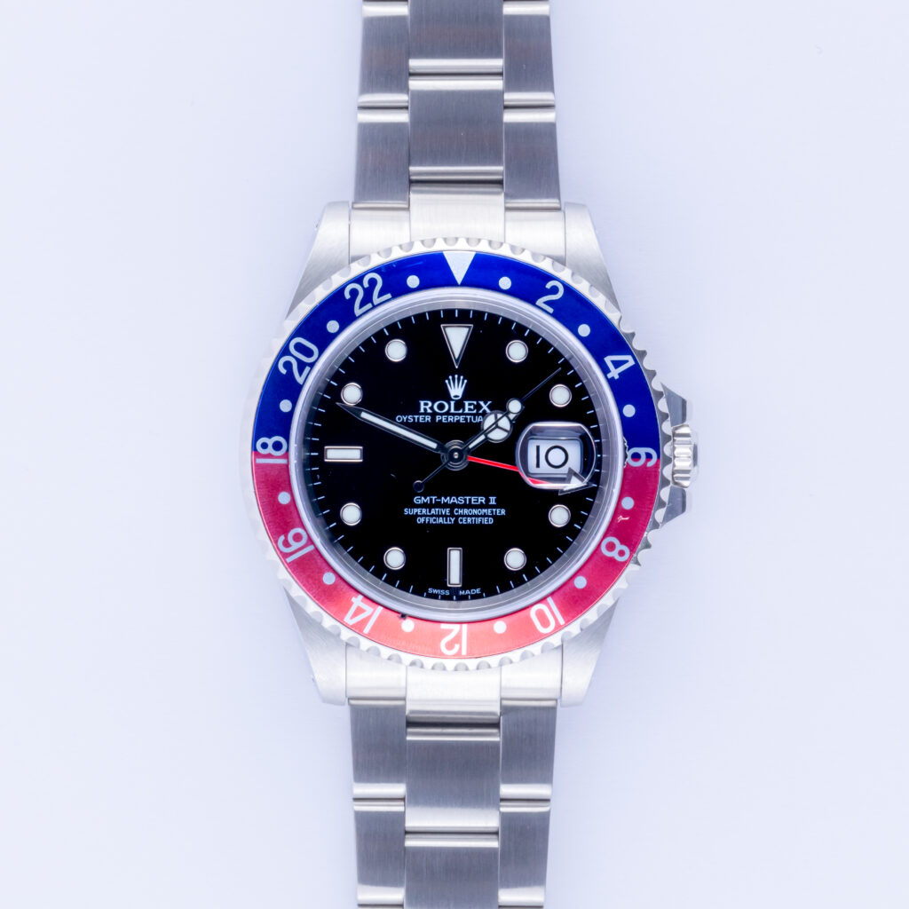 Rolex GMT-Master II Pepsi 16710 2000 (Vollständiger Satz) 10 rolex-gmt-masterii-16710-2