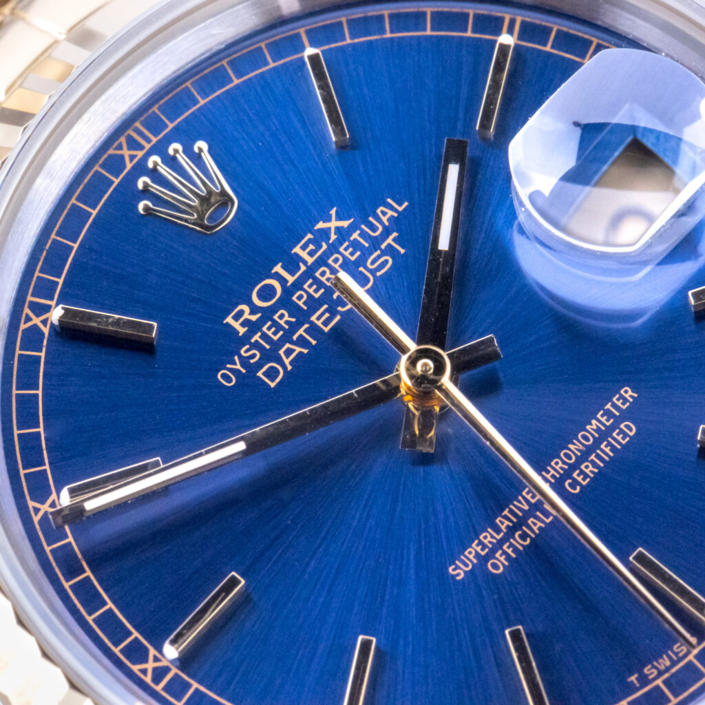 Rolex Oyster Perpetual Datejust Blue 16233 1991 (Full Set) 9 rolex-datejust-16233-53