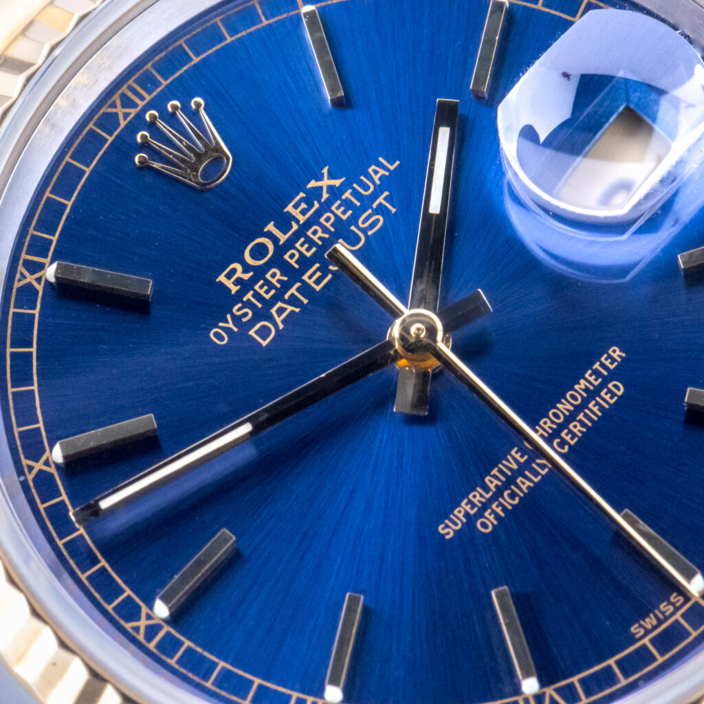 Rolex Oyster Perpetual Datejust Blue 16233 1999 (Full Set) 9 rolex-datejust-16233-64