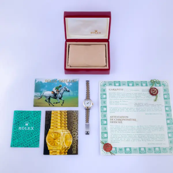 Rolex Lady-Datejust White 69173 1988 (Full Set) - Image 8