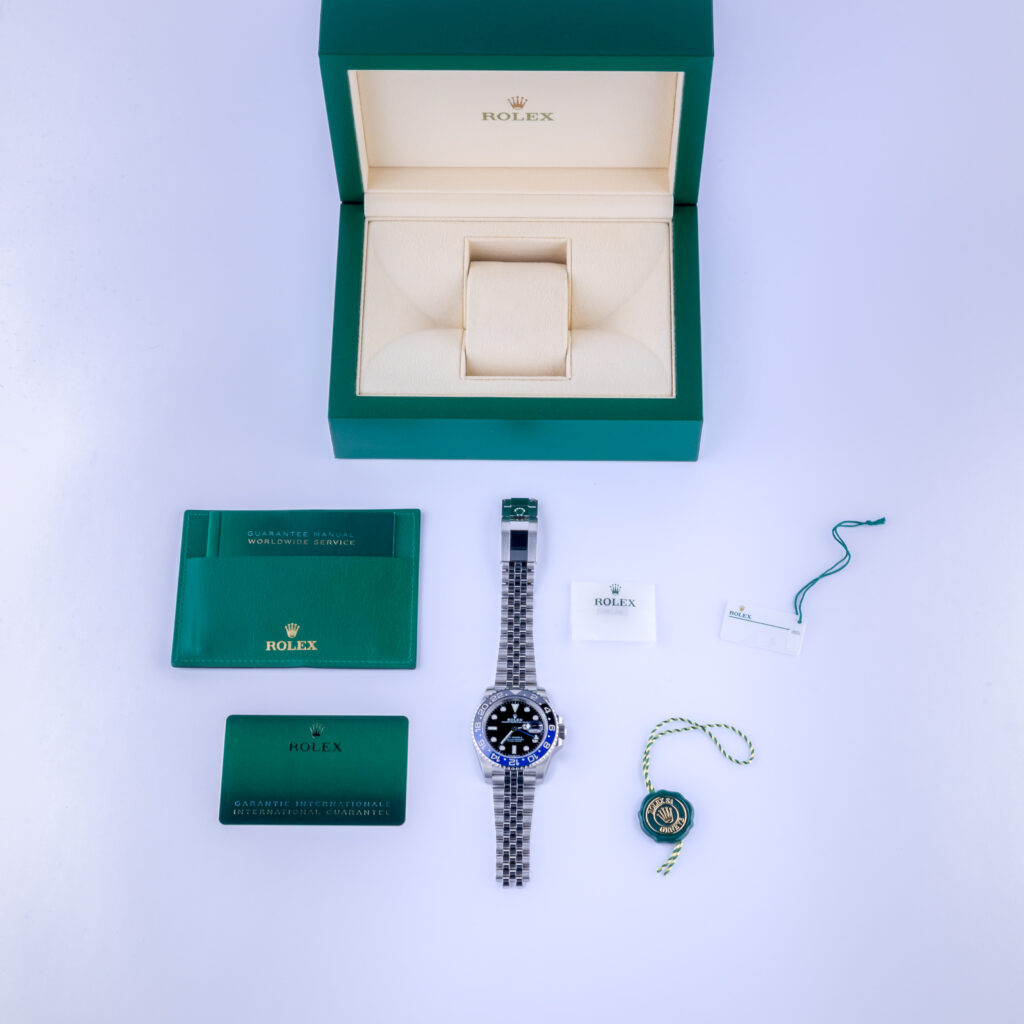 NEW Rolex GMT-Master II Batgirl 126710BLNR 2022 (Full Set) 15 2E0B7648 1CG 3M Langedyk Vintage Watches