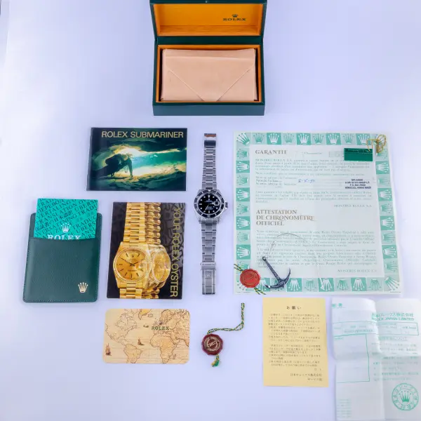 Rolex Submariner Date Black 16610 1989 (Full Set) - Image 8