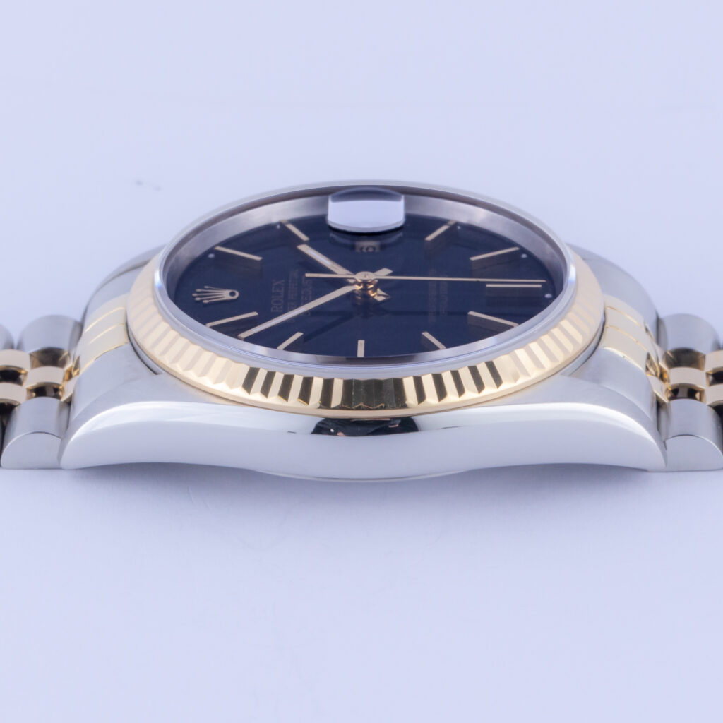 Rolex Oyster Perpetual Datejust Black 16233 1991 (Volledige Set) 12 Rolex Datejust 16233