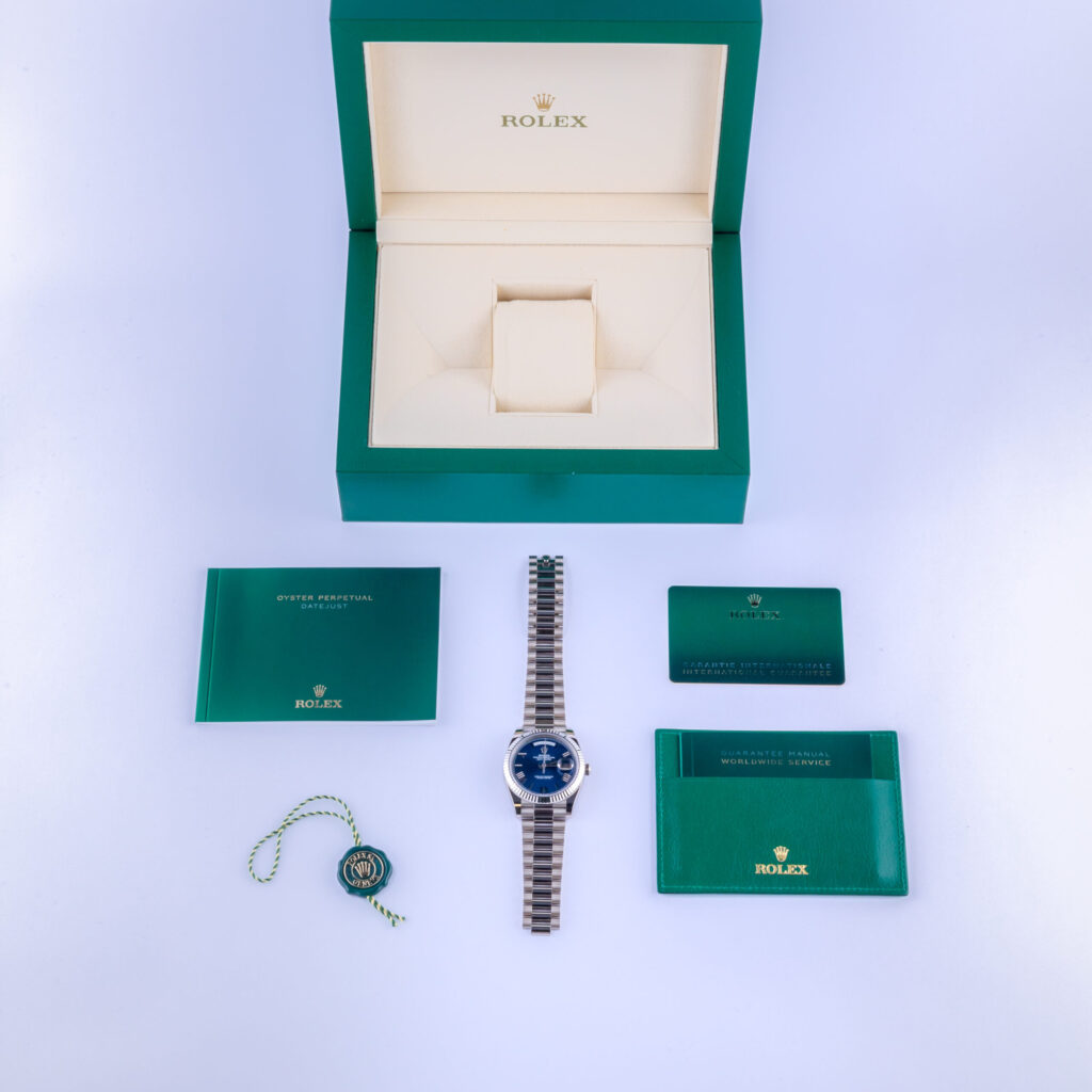Rolex Day-Date 40 Blue 228239 2022 (Full Set) 15 2E0B8700 1CG 3M scaled Langedyk Vintage Watches