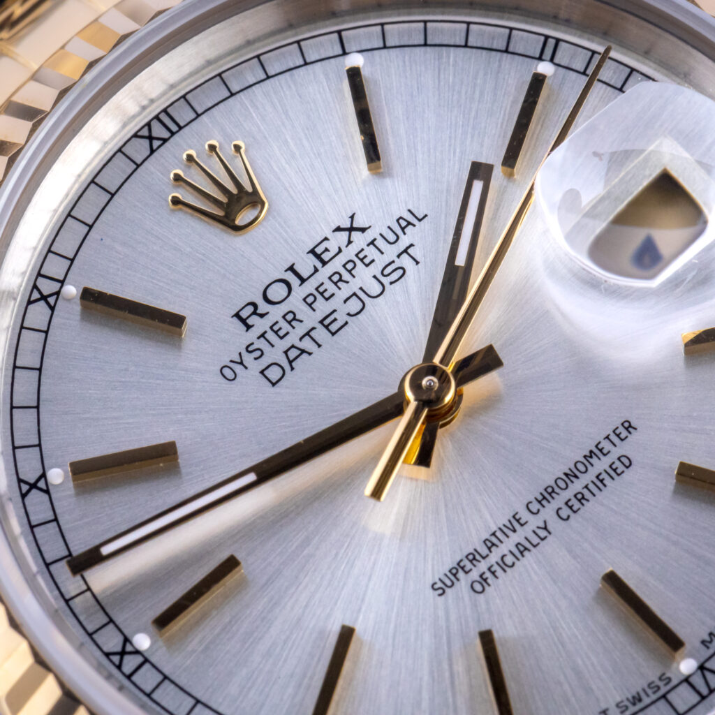 Rolex Oyster Perpetual Datejust Silver 16233 1991 (Vollständiger Satz) 9 rolex-datejust-16233-72