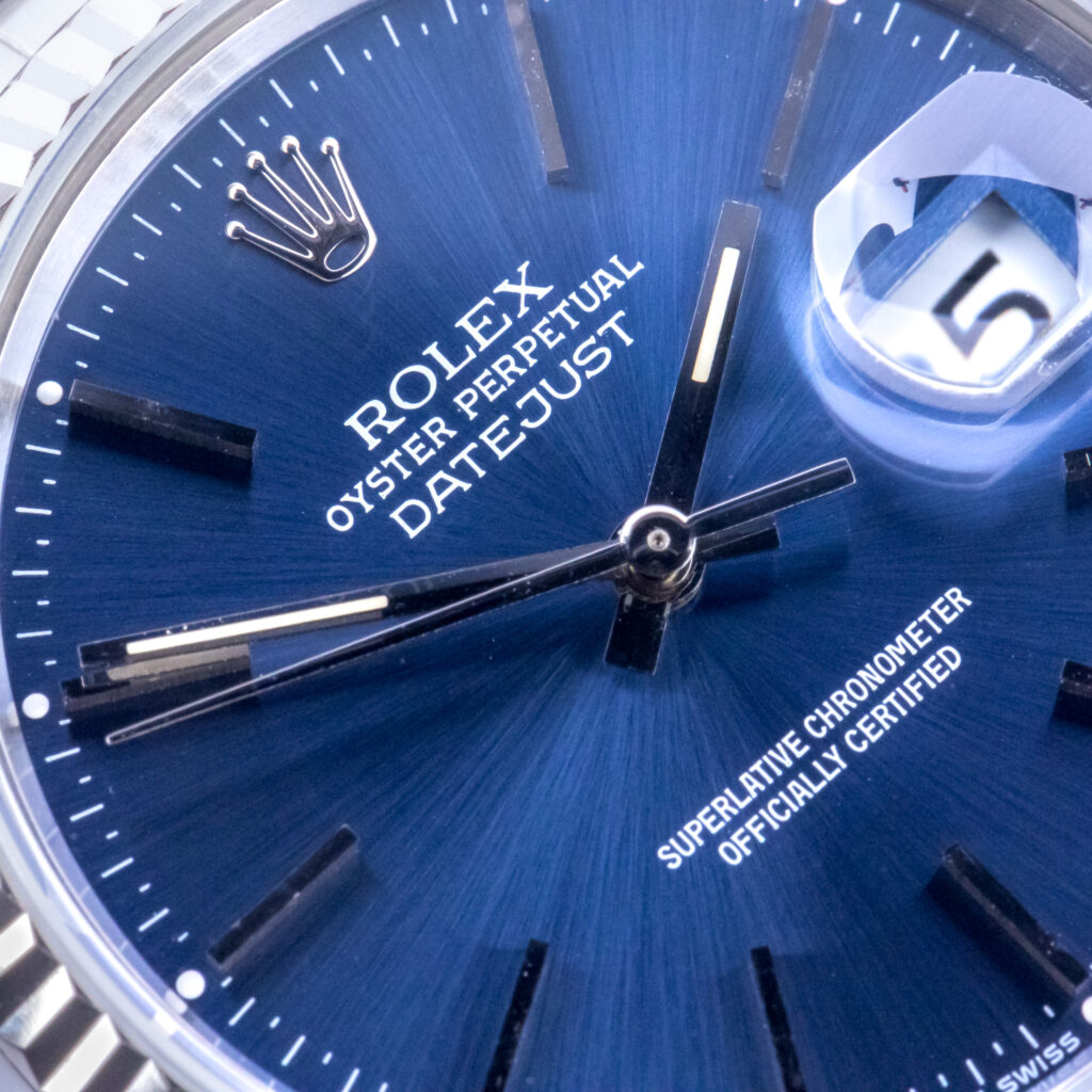 Rolex Oyster Perpetual Datejust Blue 16234 1993 (Vollständiger Satz) 9 Rolex Datejust 16234