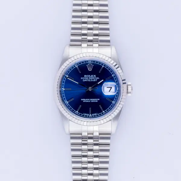 Rolex Oyster Perpetual Datejust Blue 16234 1995 (Full Set) - Image 3
