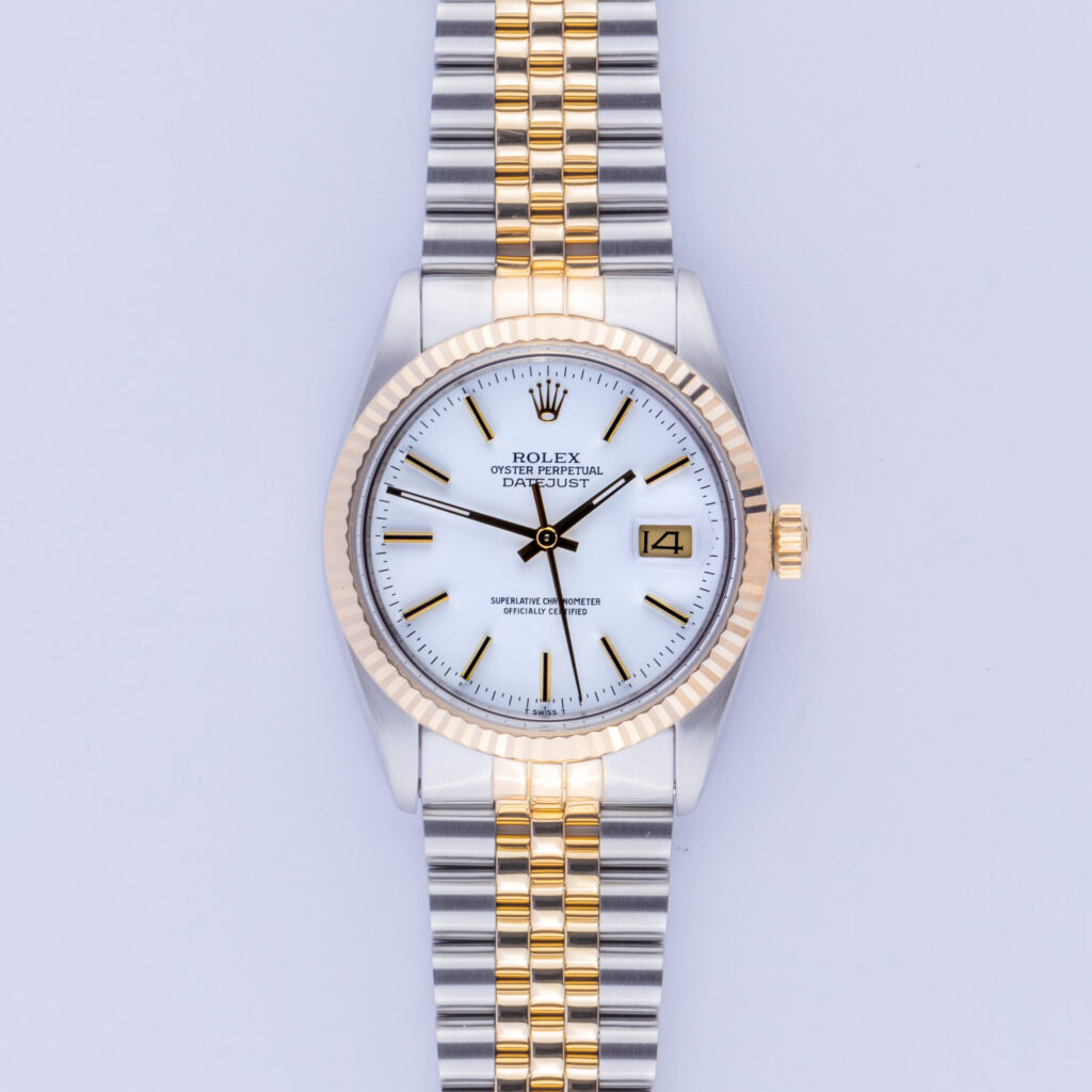 Rolex Oyster Perpetual Datejust White 16013 1986 (Full Set) 10 Rolex Datejust 16013