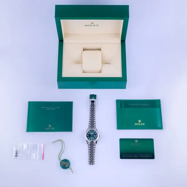 NEW Rolex Datejust Mint Green 126234 2024 (Full Set) - Image 8