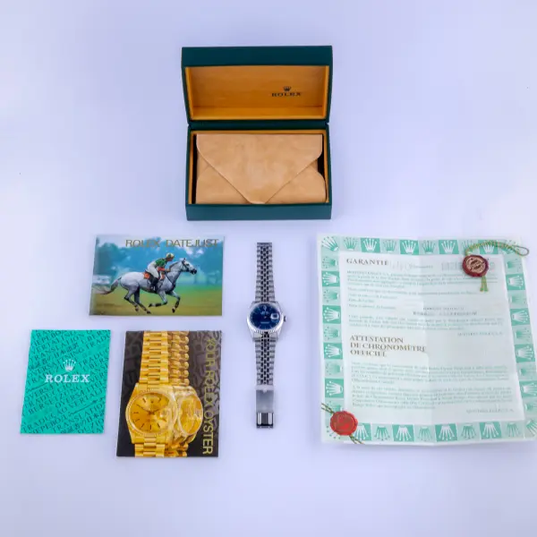 Rolex Oyster Perpetual Datejust Blue 16234 1995 (Full Set) - Image 8