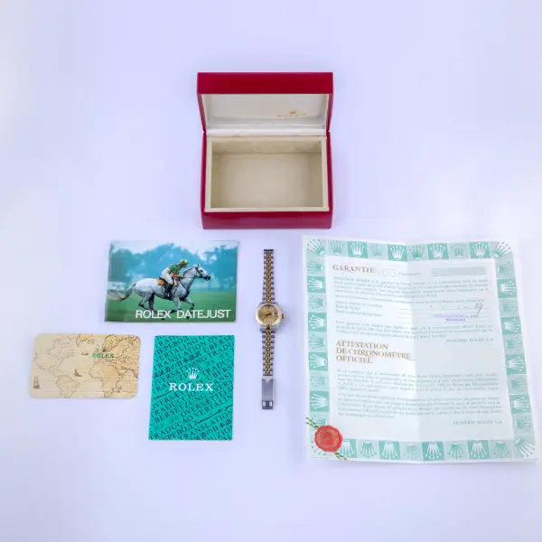 Rolex Lady-Datejust Champagne 69173 1986 (Full Set) - Image 8
