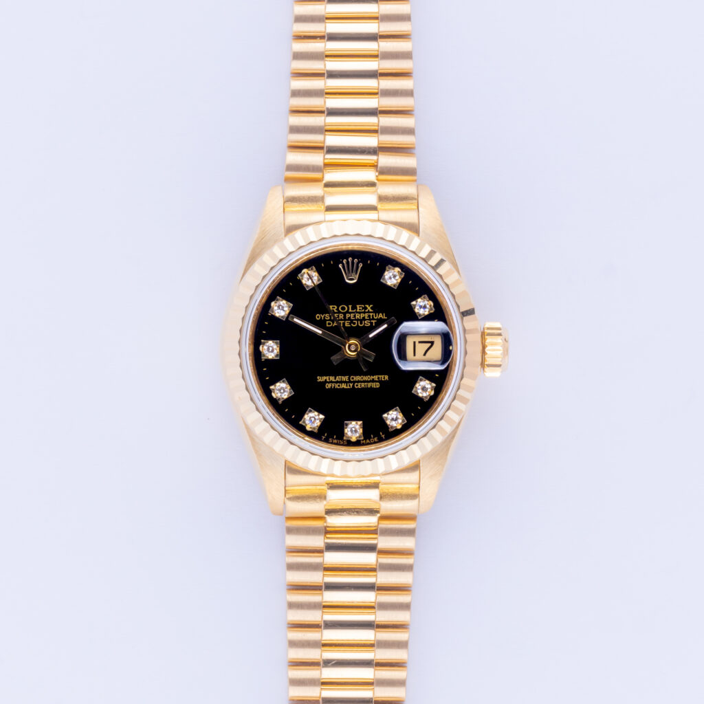 Rolex Lady-Datejust Black Diamond 69178 1988 (Vollständiger Satz) 10 rolex-lady-datejust-69178-22