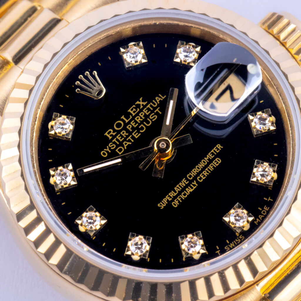 Rolex Lady-Datejust Black Diamond 69178 1988 (Vollständiger Satz) 9 rolex-lady-datejust-69178-22