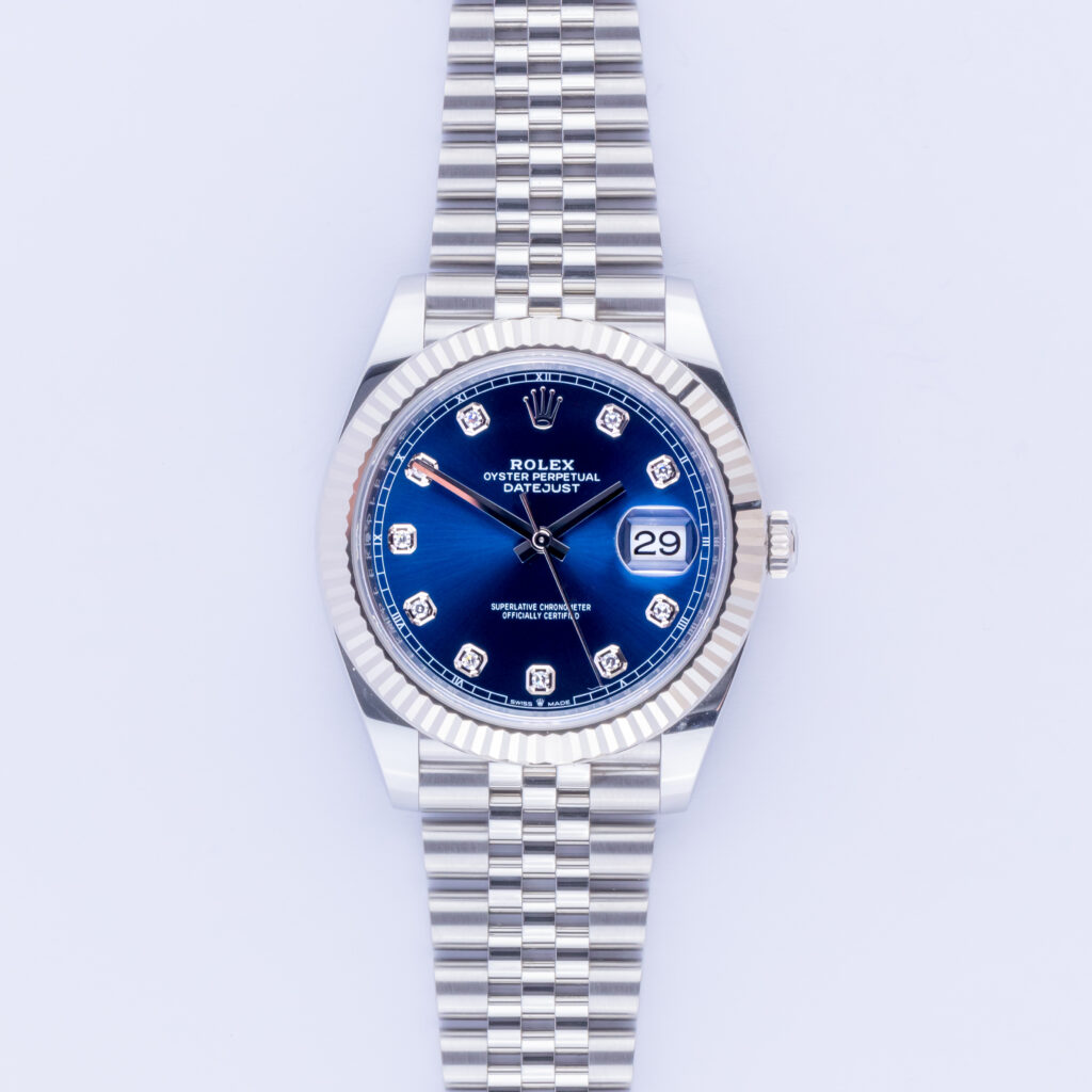 Rolex Datejust 41 Blue Diamond 126334 2024 (Vollständiger Satz) 10 rolex-datejust-126334-16