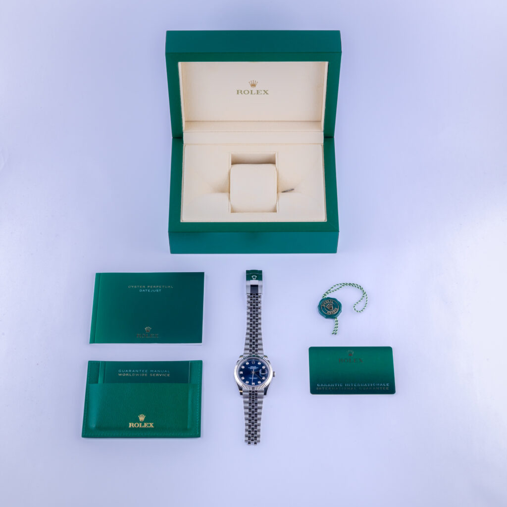 Rolex Datejust 41 Blue Diamond 126334 2024 (Vollständiger Satz) 15 rolex-datejust-126334-16