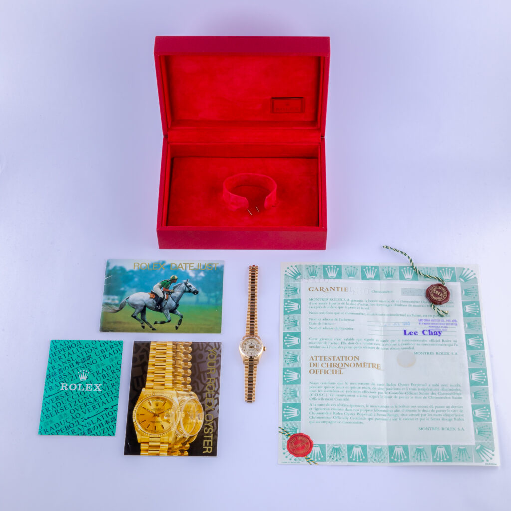 Rolex Lady-Datejust Boiler Gauce 69178 1984 (Vollständiger Satz) 15 rolex-lady-datejust-69178-20