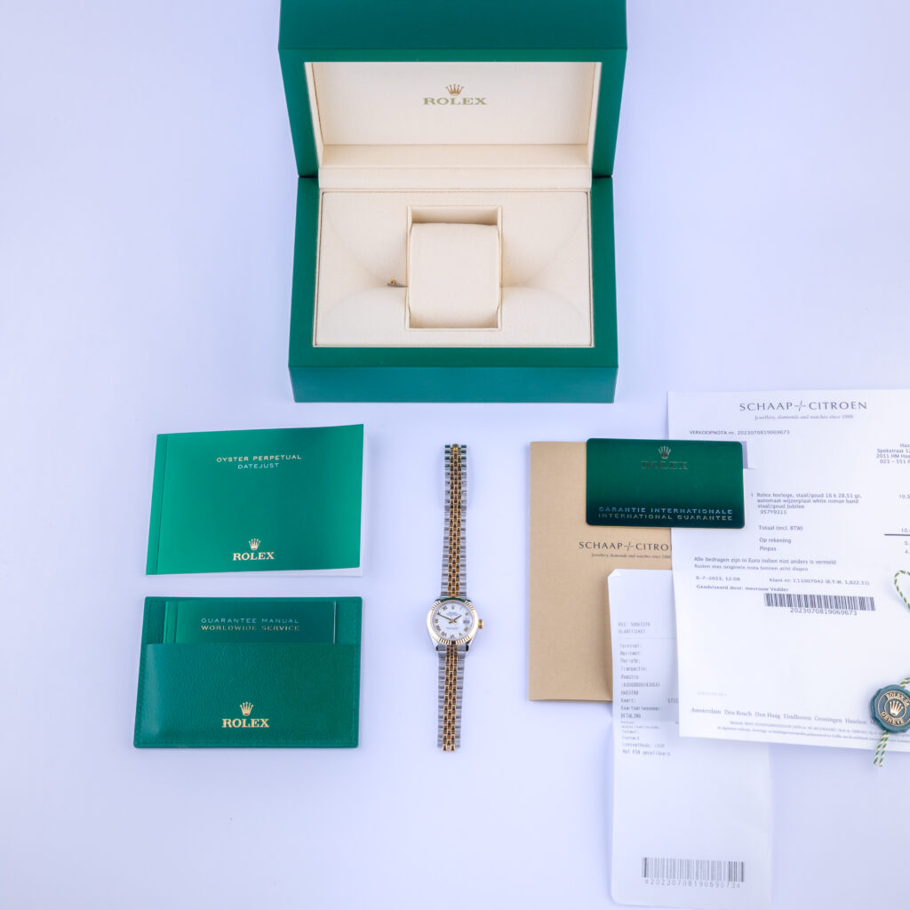 Rolex Lady-Datejust White Roman 279173 2023 (Volledige Set) 15 rolex-lady-datejust-279173