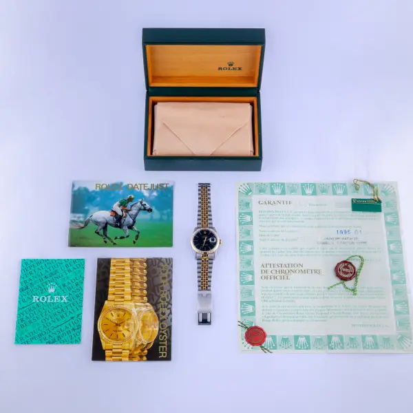 Rolex Oyster Perpetual Datejust Black 16233 1994 (Full Set) - Image 8