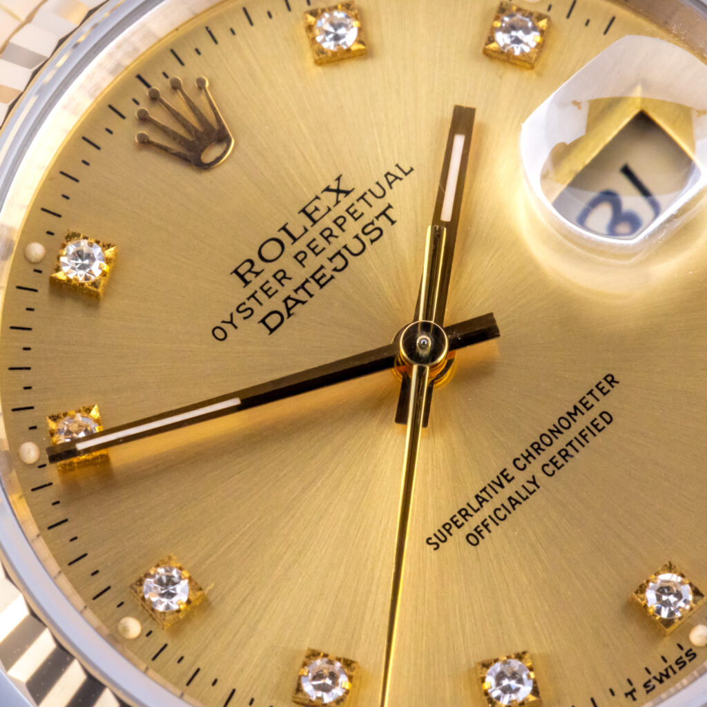Rolex Oyster Perpetual Datejust Champagner 16233 1991 (Vollständiger Satz) 9 rolex-datejust-16233-81