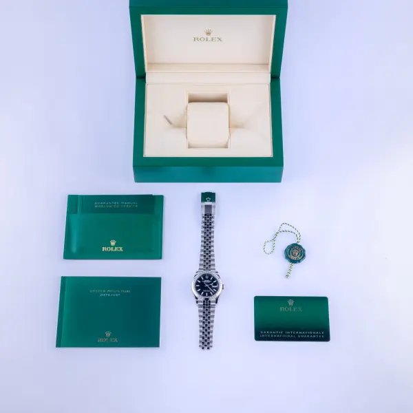 NEW Rolex Oyster Perpetual Datejust Black 126234 2024 (Full Set) - Image 8