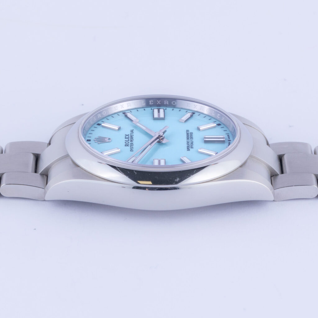 Rolex Oyster Perpetual Tiffany 41 124300 2020 (Full Set) 13 Rolex Oyster Perpetual Tiffany 124300