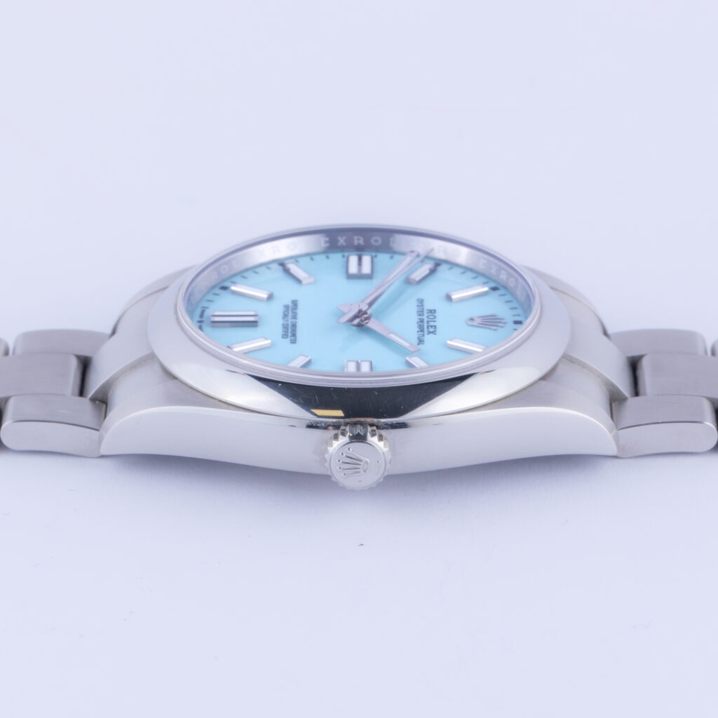 Rolex Oyster Perpetual Tiffany 41 124300 2020 (Vollständiger Satz) 12 Rolex Oyster Perpetual Tiffany 124300