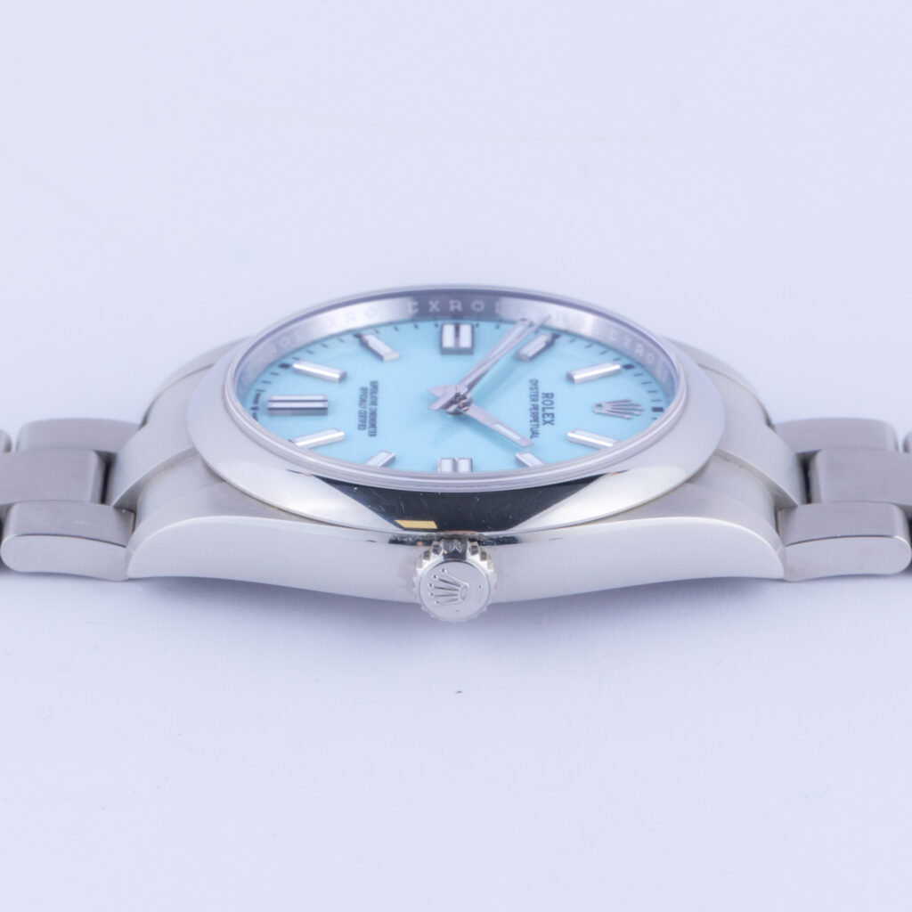 Rolex Oyster Perpetual Tiffany 41 124300 2020 (Full Set) 12 Rolex Oyster Perpetual Tiffany 124300