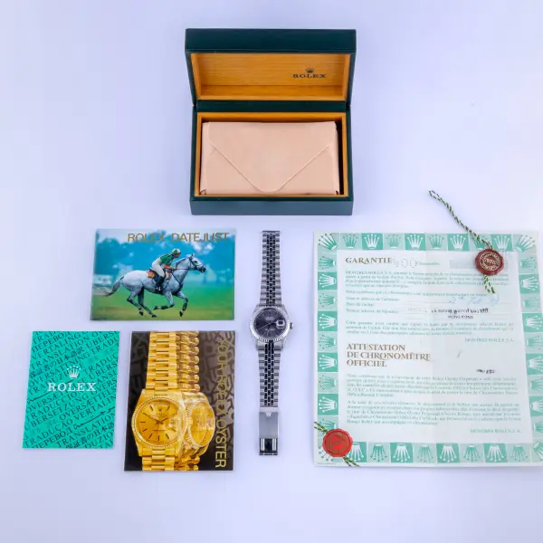 Rolex Oyster Perpetual Datejust Grey 16234 1995 (Full Set) - Image 8