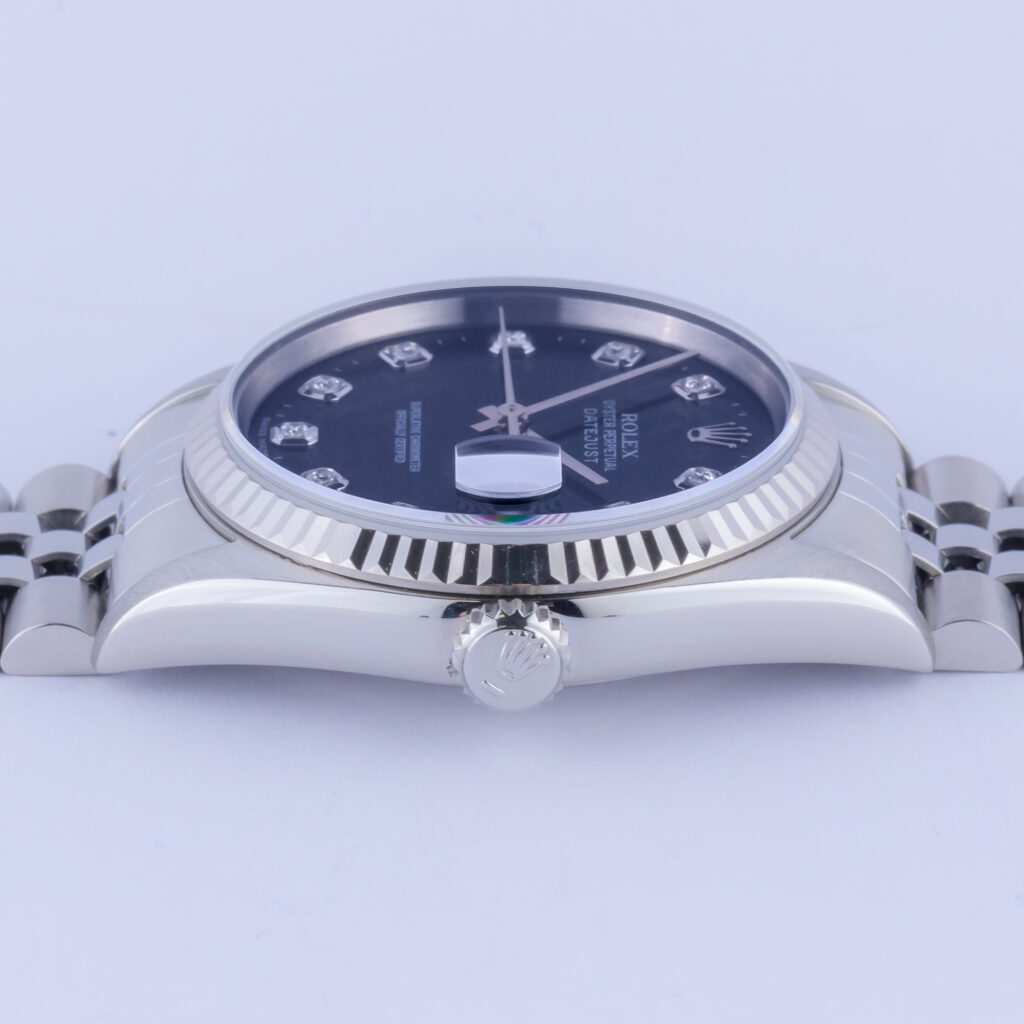 Rolex Datejust Black Diamond 16234 2000 (Volledige Set) 13 Rolex Datejust 16234