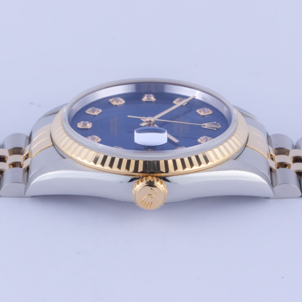 Rolex Oyster Perpetual Datejust Blue Diamond 16233 1995 (Full Set) 12 Rolex Datejust 16233
