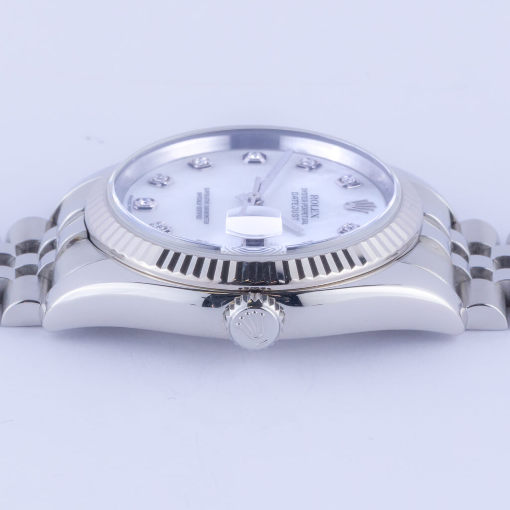 Rolex Oyster Perpetual Datejust MOP Diamond 116234 2006 (Vollständiger Satz) 12 Rolex Datejust 116234 MOP