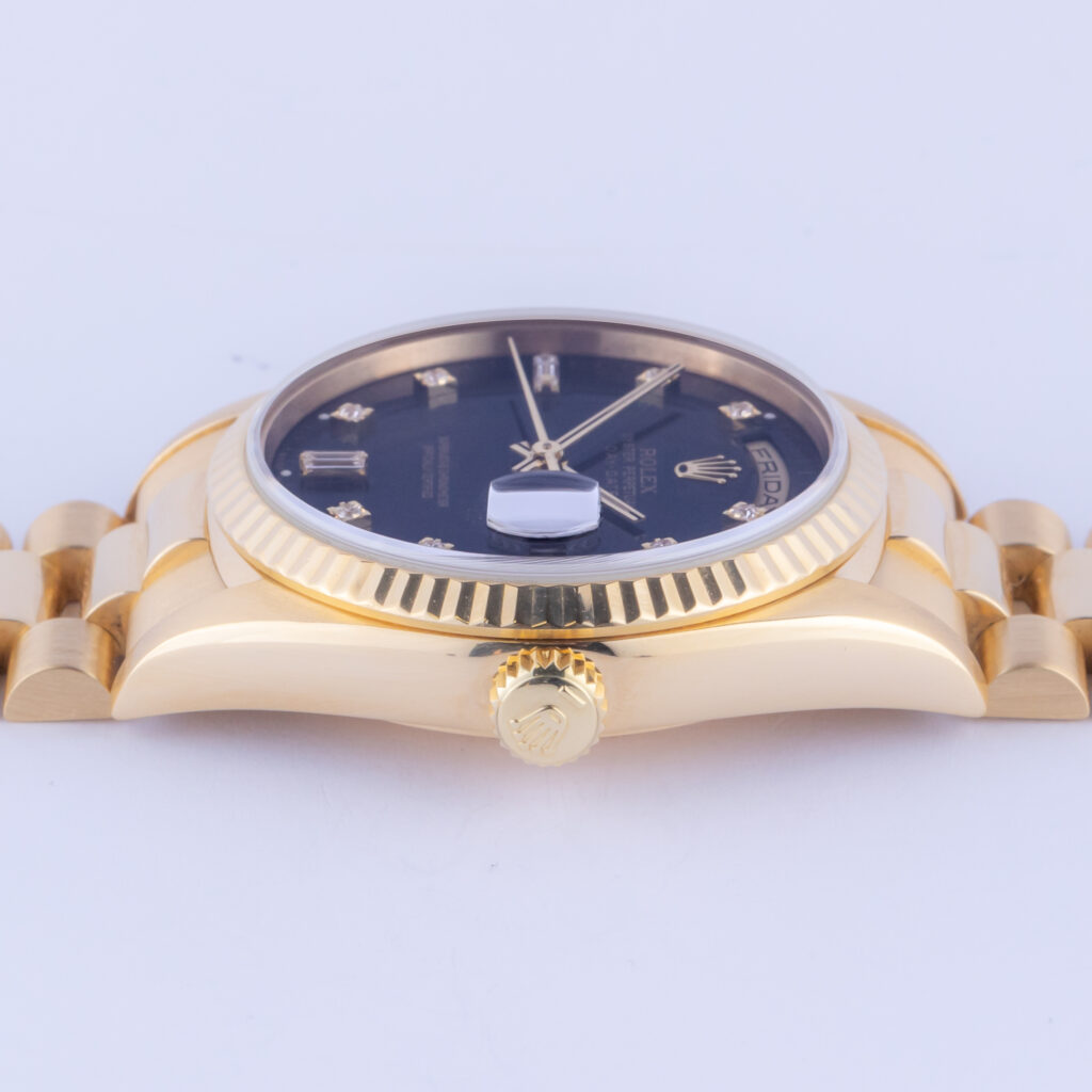 Rolex Day-Date Black Diamond 18238 1995 (Full Set) 13 Rolex Day-Date 18238