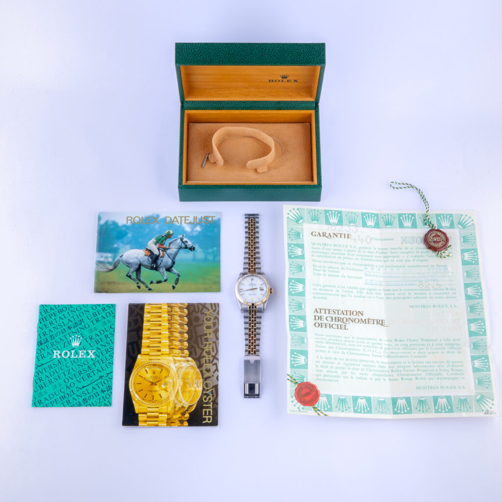 Rolex Oyster Perpetual Datejust White 16233 1991 (Vollständiger Satz) 15 Rolex Datejust 16233