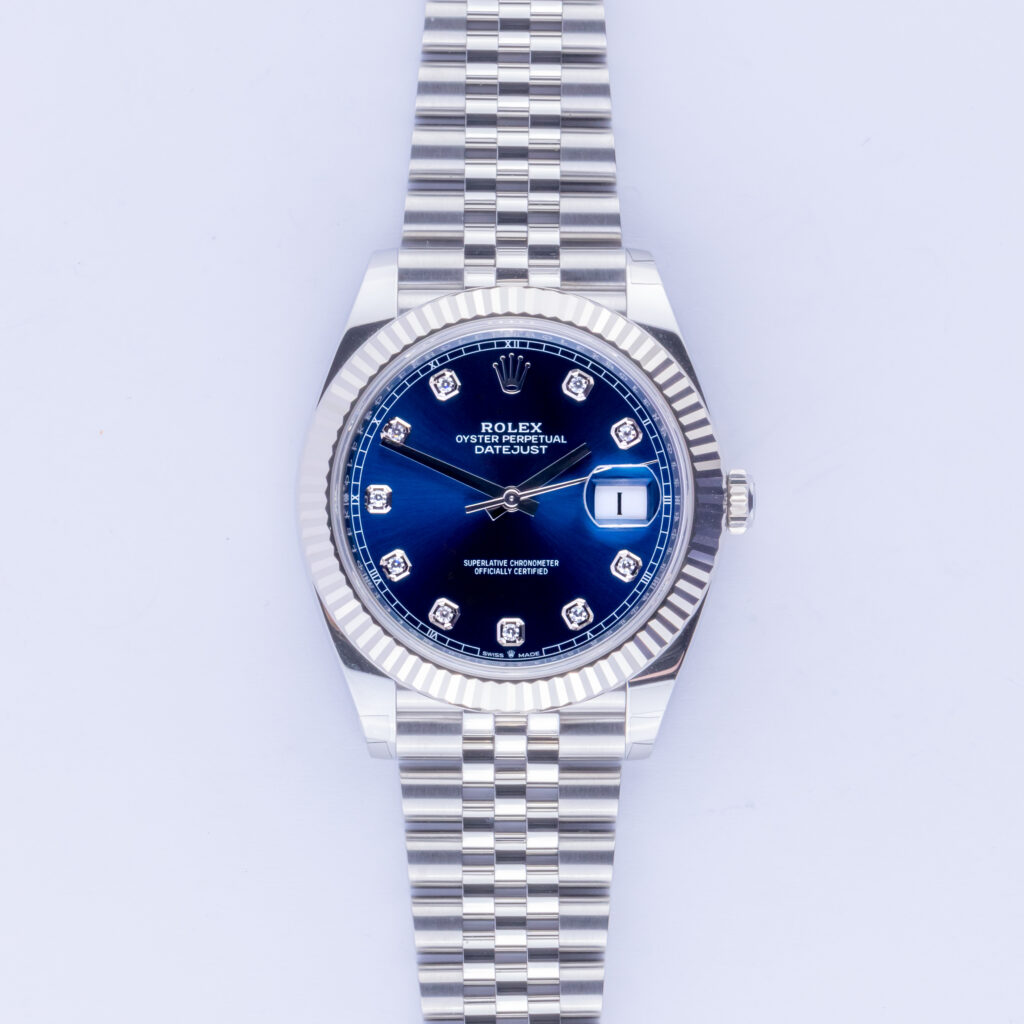 Rolex Datejust 41 Blue Diamond 126334 2024 (Vollständiger Satz) 10 rolex-datejust-126334-21