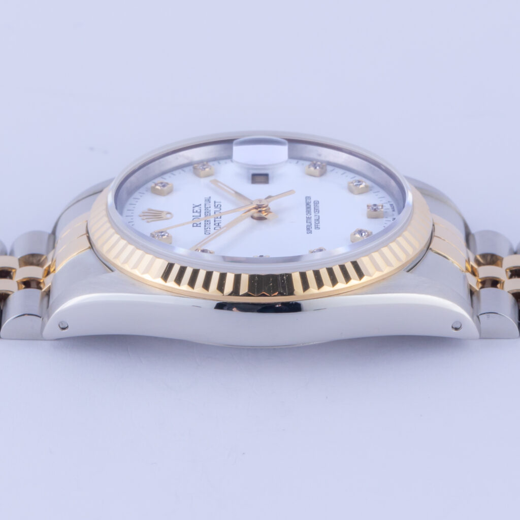 Rolex Oyster Perpetual Datejust White Diamond 16233 1991 (Full Set) 12 rolex-datejust-16233-93