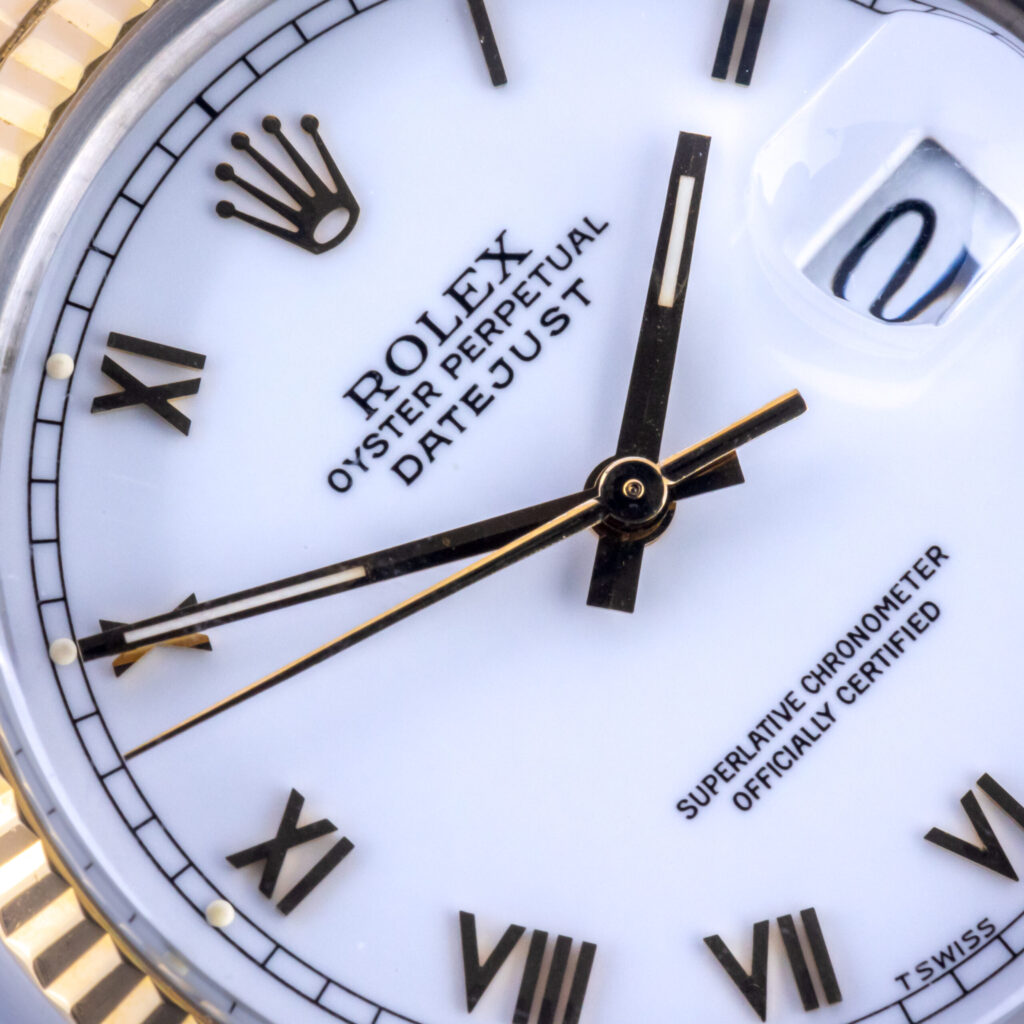 Rolex Oyster Perpetual Datejust White Roman 16013 1986 9 rolex-datejust-16013-4
