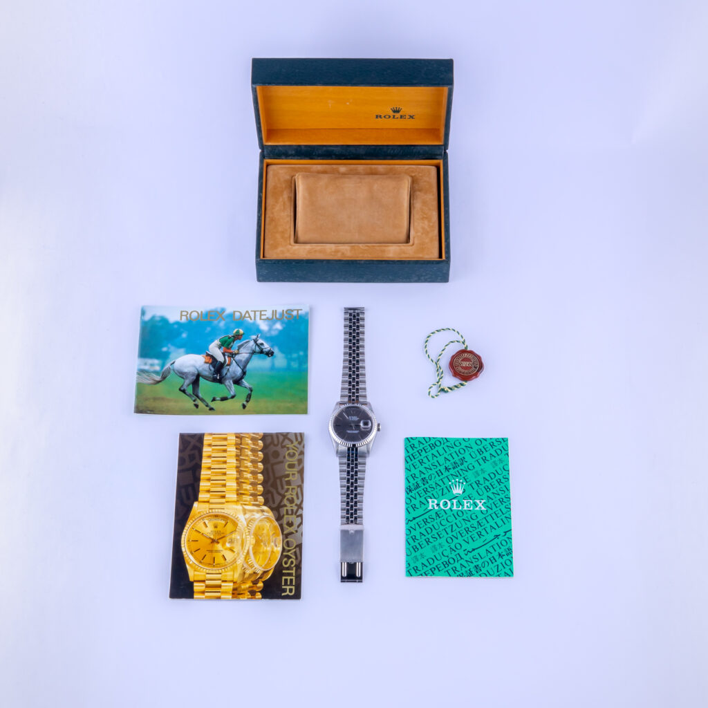 Rolex Oyster Perpetual Datejust Grey 16234 1989 15 rolex-datejust-16234-83