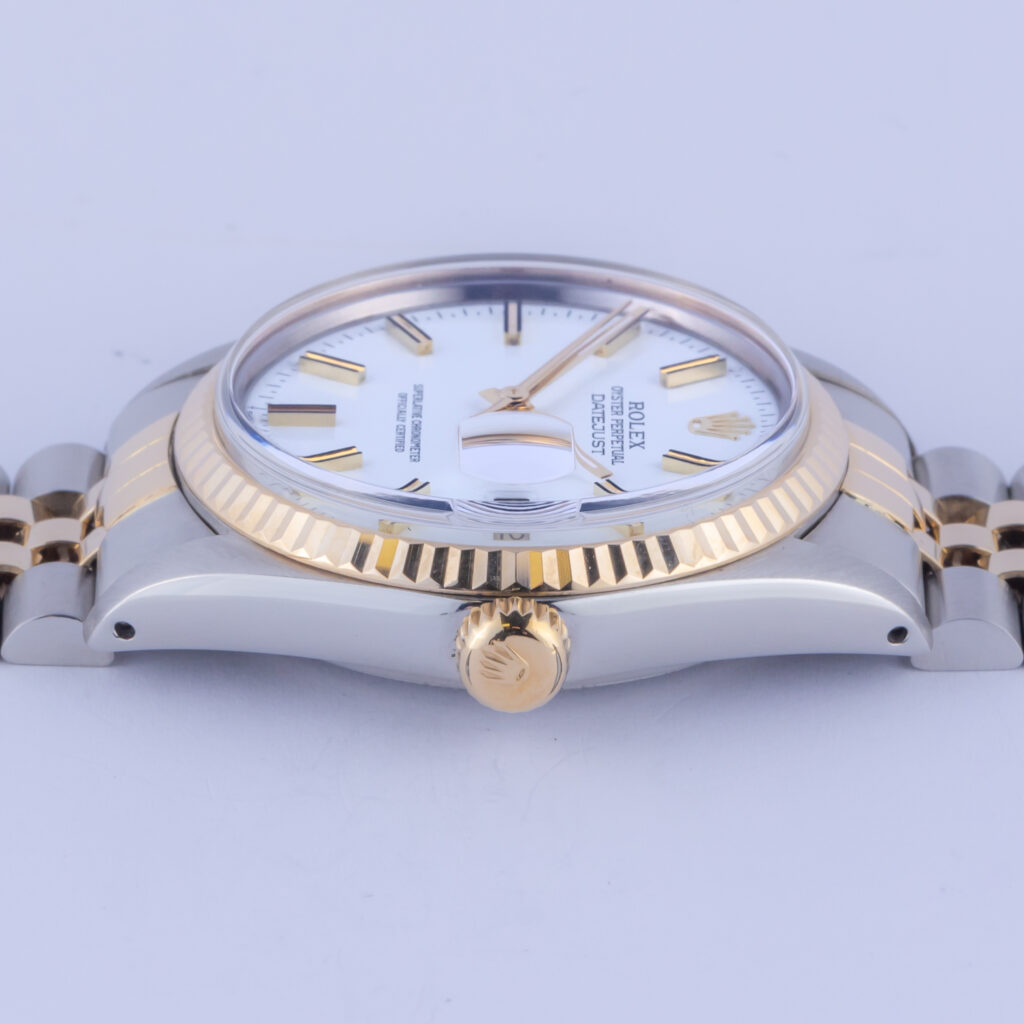 Rolex Oyster Perpetual Datejust White 16013 1985 (Vollständiger Satz) 12 Rolex Datejust 16013