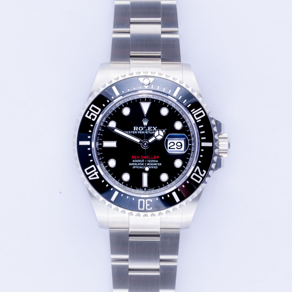 Rolex Sea-Dweller Black "Red Line" 126600 2024 (Vollständiger Satz) 10 Rolex Sea-Dweller 126600