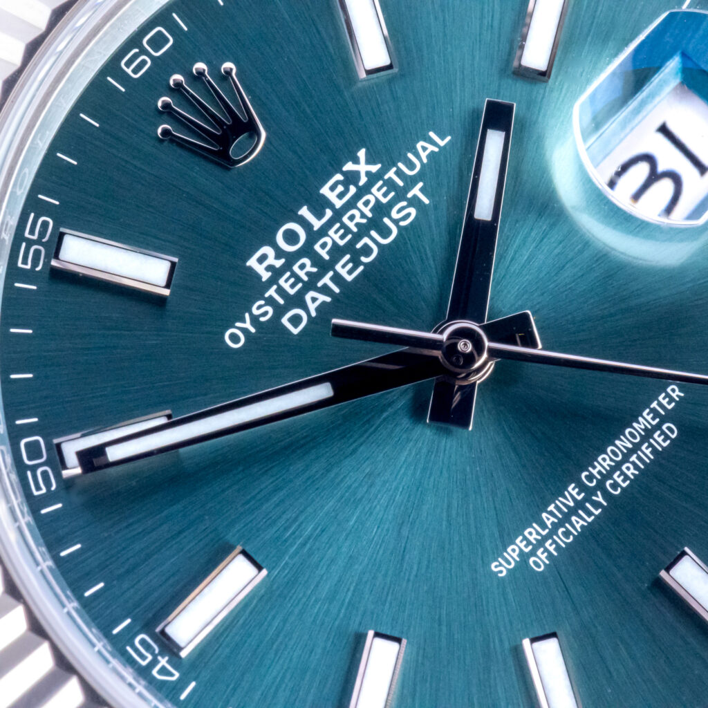 Rolex Datejust 126334 Mint Green