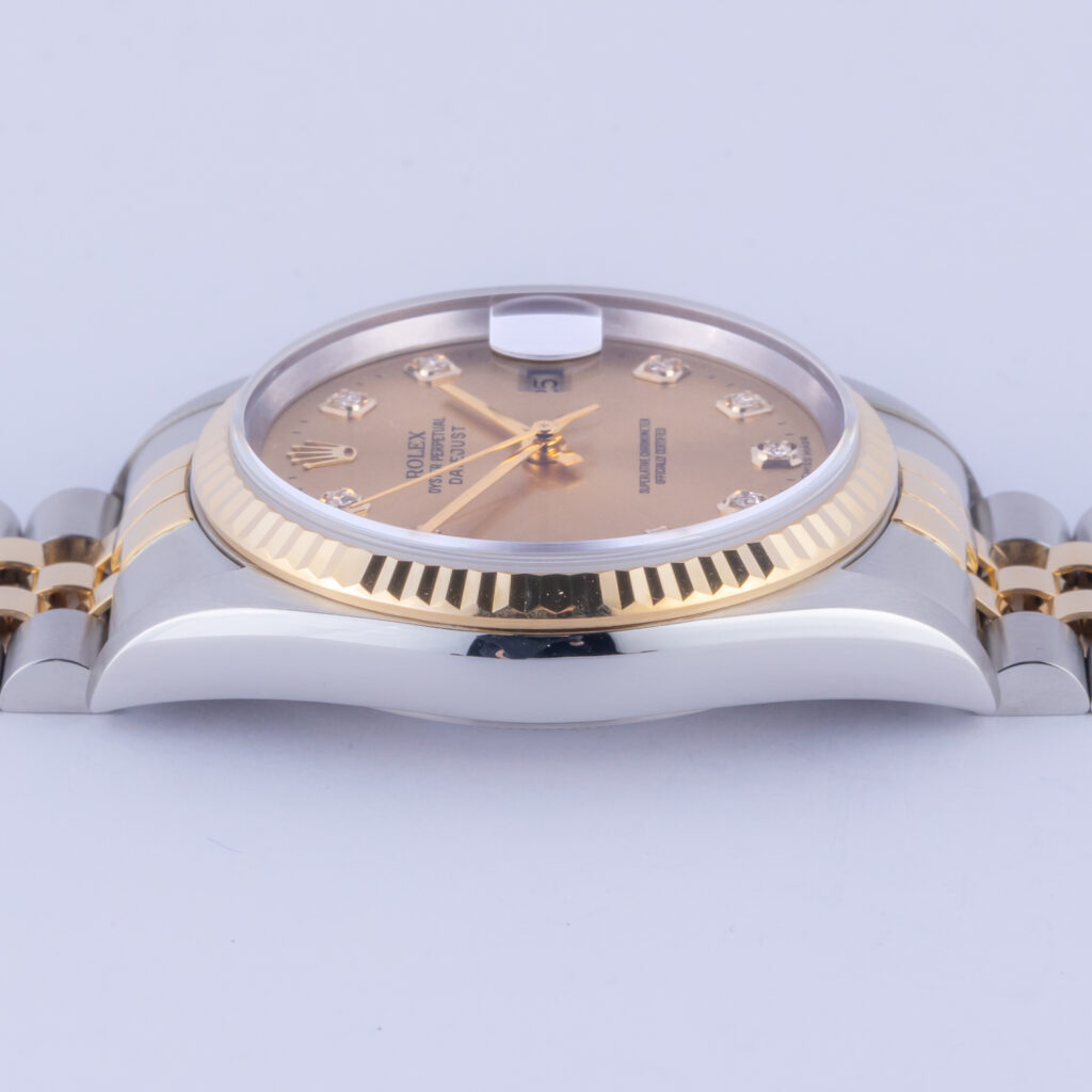 Rolex Oyster Perpetual Datejust Champagne 16233 1996 (Volledige Set) 13 rolex-datejust-16233-101