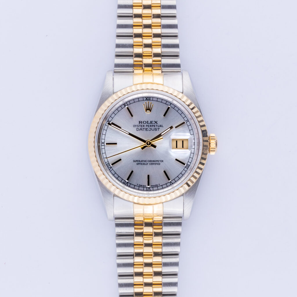 Rolex Oyster Perpetual Datejust Silver 16233 1996 10 rolex-datejust-16233-103