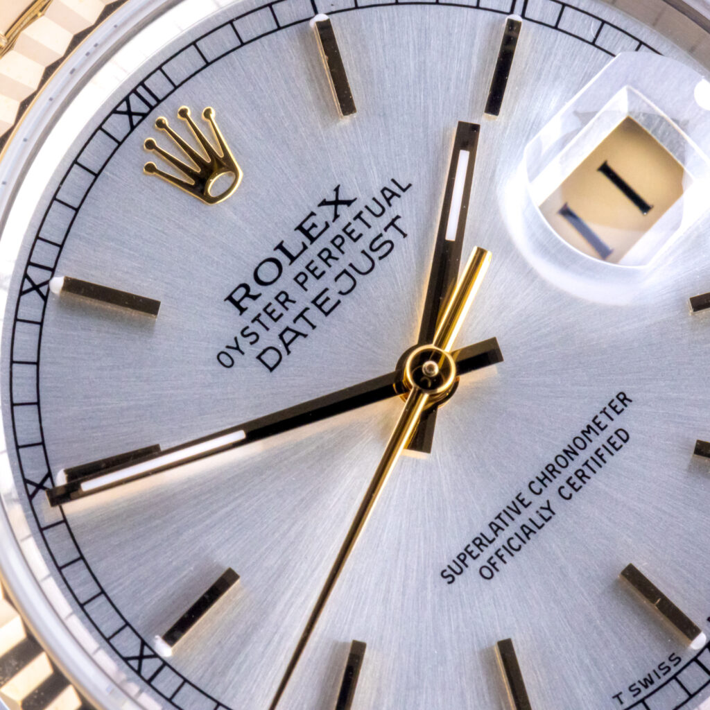 Rolex Oyster Perpetual Datejust Silver 16233 1996 9 rolex-datejust-16233-103