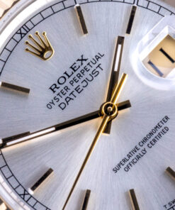 Rolex Oyster Perpetual Datejust Silver 16233 1996 9 rolex-datejust-16233-103