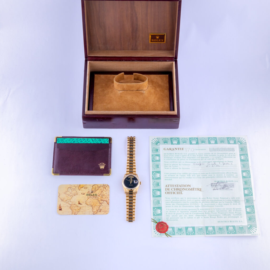 Rolex Day-Date Onyx 18238 1989 (Volledige Set) 15 rolex-day-date-18238-23-2