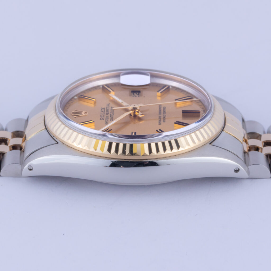 Rolex Oyster Perpetual Datejust Champagne 16013 1986 (Full Set) 12 rolex-datejust-16013-17