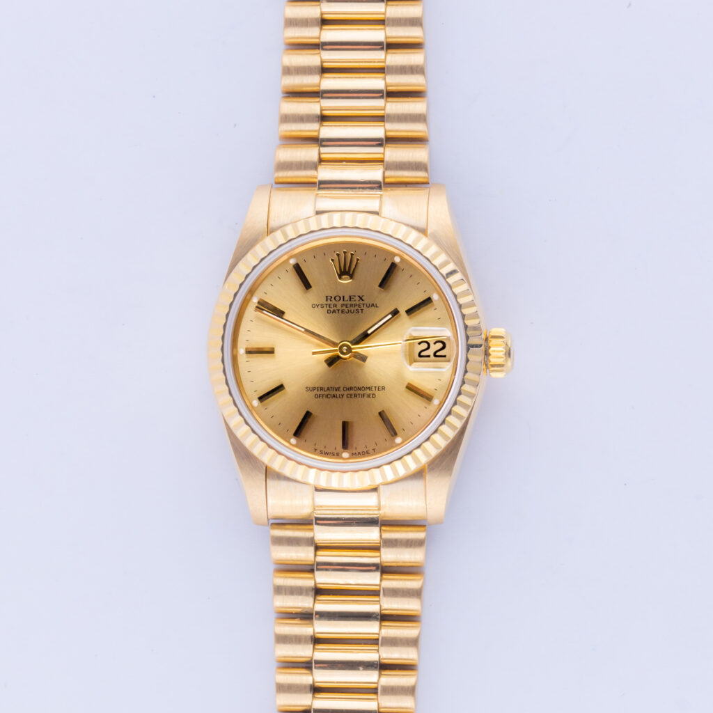 Rolex Lady-Datejust Champagne 68278 1985 (Volledige Set) 10 rolex-lady-datejust-68278-4