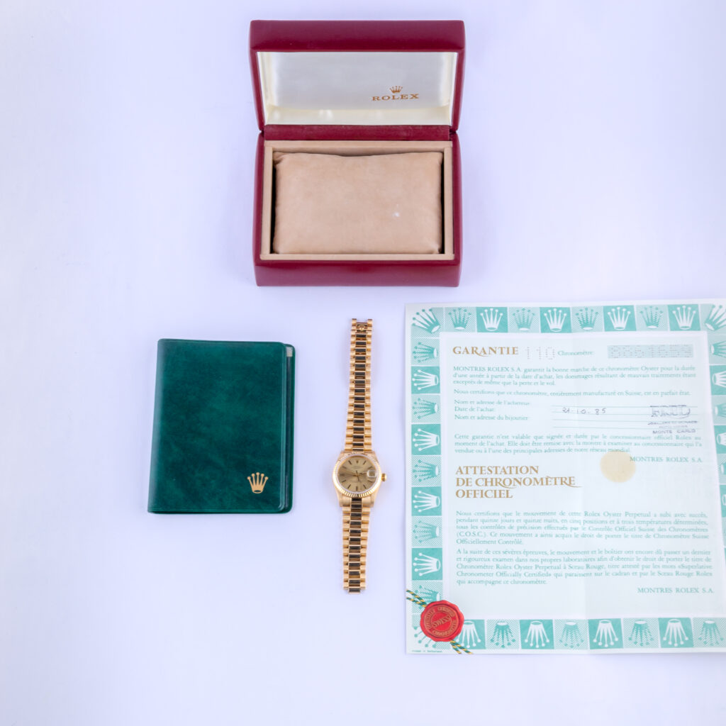 Rolex Lady-Datejust Champagne 68278 1985 (Volledige Set) 15 rolex-lady-datejust-68278-4