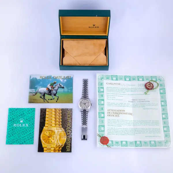 Rolex Oyster Perpetual Datejust Silver 16234 1995 (Full Set) - Image 8